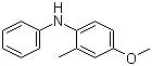 structure of CAS# 41317-15-1, Methoxymethyldiphenylamine