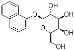 structure of CAS# 41335-32-4, 1-Naphthyl beta-D-galactopyranoside