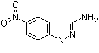structure of CAS# 41339-17-7, 3-Amino-5-nitroindazole