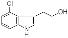 structure of CAS# 41340-30-1, 4-Chlorotryptophol