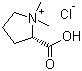 CAS 登录号：4136-37-2, 盐酸水苏碱