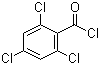 CAS # 4136-95-2, 2,4,6-Trichlorobenzoyl chloride