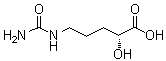 CAS # 413622-20-5, (2R)-2-Hydroxy-5-ureidovaleric acid, (2R)-5-[(Aminocarbonyl)amino]-2-hydroxypentanoic acid