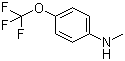 structure of CAS# 41419-59-4, N-Methyl-4-(trifluoromethoxy)aniline