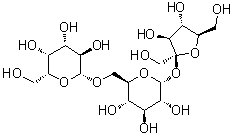 CAS # 41545-69-1, Isoraffinose, beta-D-Fructofuranosyl O-beta-D-galactopyranosyl-(1→6)-alpha-D-glucopyranoside