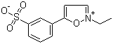 structure of CAS# 4156-16-5, 2-乙基-5-苯基异恶唑-3'-磺酸盐