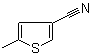 structure of CAS# 41727-33-7, 5-Methyl-3-thiophenecarbonitrile