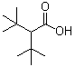 CAS # 41785-81-3, Di-tert-butylacetic acid, 2-tert-Butyl-3,3-dimethylbutanoic acid, 2-tert-Butyl-3,3-dimethylbutyric acid