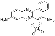 structure of CAS# 41830-80-2, Cresyl Violet perchlorate