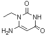 structure of CAS# 41862-09-3, 1-Ethyl-6-aminouracil