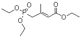 structure of CAS# 41891-54-7, Triethyl 4-phosphono-3-methyl-2-butenoate