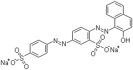 structure of CAS# 4196-99-0, 酸性红 66