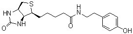 structure of CAS# 41994-02-9, 生物素基酪胺