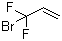 structure of CAS# 420-90-6, 3-溴-3,3-二氟丙烯