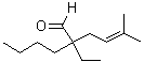 CAS # 42023-59-6, 2-Butyl-2-ethyl-5-methyl-4-hexenal, Irisal