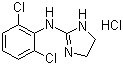Clonidine hydrochloride  molecular structure (CAS 4205-91-8)