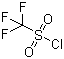 structure of CAS# 421-83-0, Trifluoromethanesulfonyl chloride
