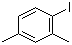 CAS # 4214-28-2, 2,4-Dimethyliodobenzene, 1-Iodo-2,4-dimethylbenzene, 1,3-Dimethyl-4-iodobenzene, 4-Iodo-m-xylene