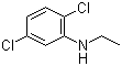 structure of CAS# 42265-81-6, 2,5-二氯-N-乙基苯胺