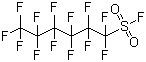 structure of CAS# 423-50-7, Perfluorohexane Sulphonyl Fluoride