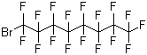 structure of CAS# 423-55-2, Perfluorooctyl bromide