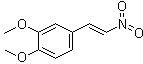 structure of CAS# 4230-93-7, 3,4-Dimethoxy-beta-nitrostyrene