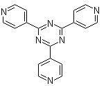 structure of CAS# 42333-78-8, 2,4,6-三(4-吡啶基)-1,3,5-三嗪