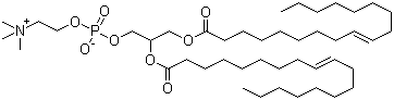 structure of CAS# 4235-95-4, Dierucoyl phosphatidylcholine