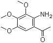 structure of CAS# 42465-69-0, 2'-氨基-3',4',5'-三甲氧基苯乙酮