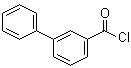 structure of CAS# 42498-44-2, Biphenyl-3-carbonyl chloride