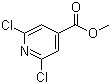 structure of CAS# 42521-09-5, 2,6-Dichloroisonicotinic acid methyl ester
