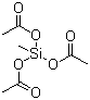 structure of CAS# 4253-34-3, Methyltriacetoxysilane