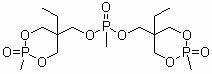 CAS # 42595-45-9, Bis[(5-ethyl-2-methyl-1,3,2-dioxaphosphorinan-5-yl)methyl] methyl phosphonate P,P'-dioxide