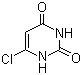 structure of CAS# 4270-27-3, 6-氯尿嘧啶