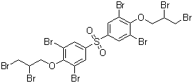 structure of CAS# 42757-55-1, Octabromobisphenol-S