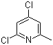 structure of CAS# 42779-56-6, 2,4-二氯-6-甲基吡啶