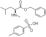 structure of CAS# 42807-66-9, N-甲基-L-亮氨酸苄酯 4-甲基苯磺酸盐