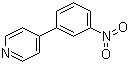 CAS # 4282-48-8, 4-(3-Nitrophenyl)pyridine