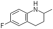 structure of CAS# 42835-89-2, 6-Fluoro-1,2,3,4-tetrahydro-2-methylquinoline