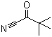 structure of CAS# 42867-40-3, 3,3-Dimethyl-2-oxobutanenitrile