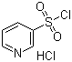 structure of CAS# 42899-76-3, Pyridine-3-sulphonyl chloride hydrochloride