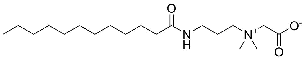 (3-Lauramidopropyl)dimethylbetaine molecular structure (CAS 4292-10-8)