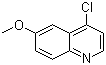 structure of CAS# 4295-04-9, 4-氯-6-甲氧基喹啉
