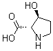 structure of CAS# 4298-08-2, trans-3-Hydroxy-L-proline