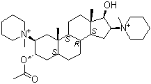 CAS # 43021-45-0, 17-Hydroxypancuronium, Pancuronium Bromide Related Compound A