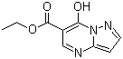 structure of CAS# 43024-61-9, 7-羟基吡唑并[1,5-a]嘧啶-6-甲酸乙酯