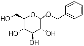 structure of CAS# 4304-12-5, 苄基 alpha-D-吡喃葡萄糖苷