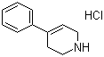 structure of CAS# 43064-12-6, 4-苯基-1,2,3,6-四氢吡啶盐酸盐