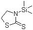 CAS 登录号：43112-41-0, 3-(三甲基硅基)-2-噻唑烷硫酮