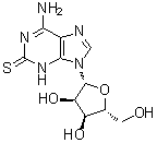 structure of CAS# 43157-50-2, 2-Thioadenosine